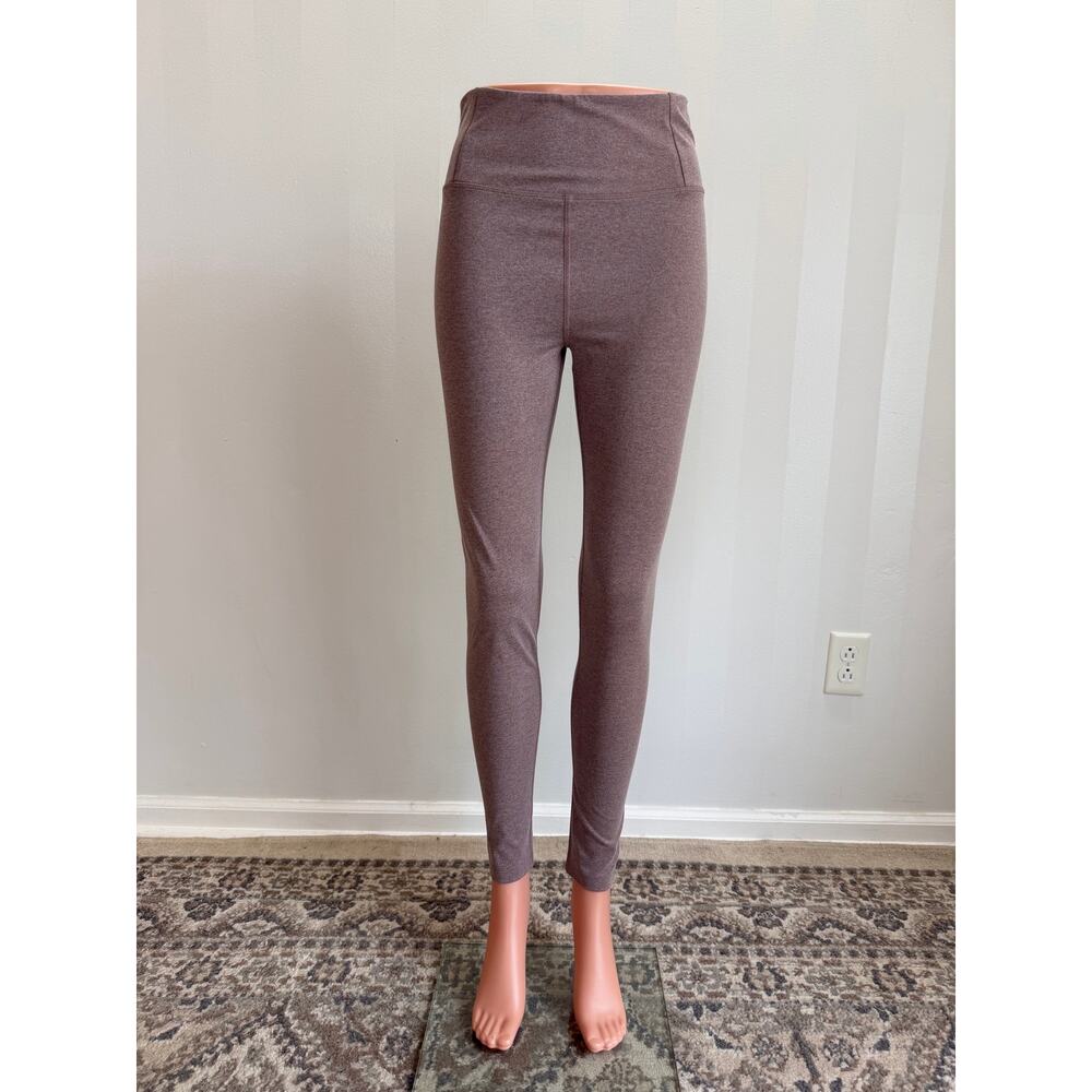 GIRLFRIEND COLLECTIVE Women’s Heather Mauve Float Leggings Sz L